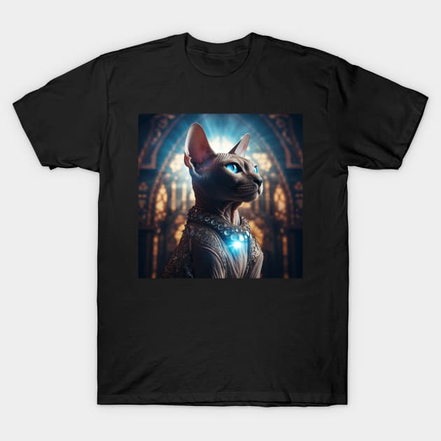 Barbaric Sphynx T-Shirt by Enchanted Reverie